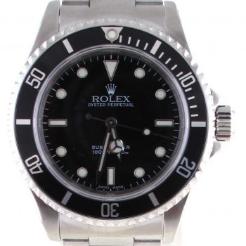 Pre-Owned Rolex No Date Submariner (2002) Stainless Steel 14060M