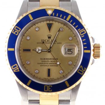 Pre-Owned Rolex Submariner (2000) Two Tone Model 16613