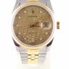 Pre-Owned Rolex Two Tone Datejust (1995) 16233 Front