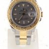 Pre-Owned Rolex Yachtmaster SlateGrey Dial (1997) Two Tone #69623 Front