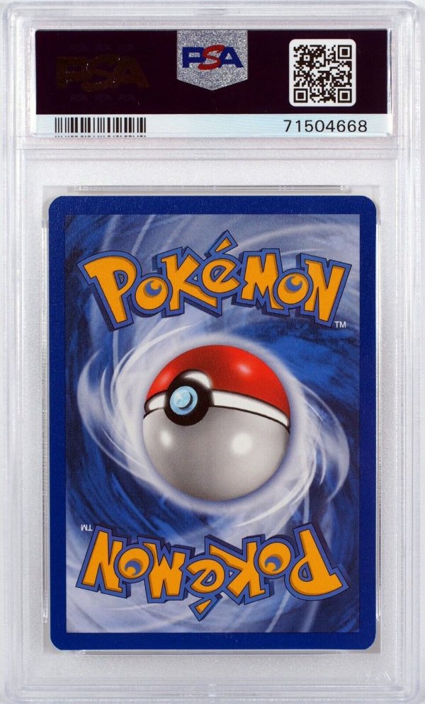 Rayquaza 22of107 Holo Ex Deoxys Pokemon Card PSA 9 Mint back