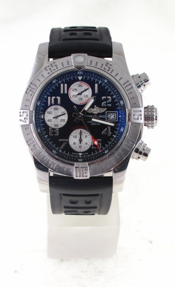 Pre-Owned Breitling Avenger 2 (Circa Early 2010) Stainless Steel A13381 Front