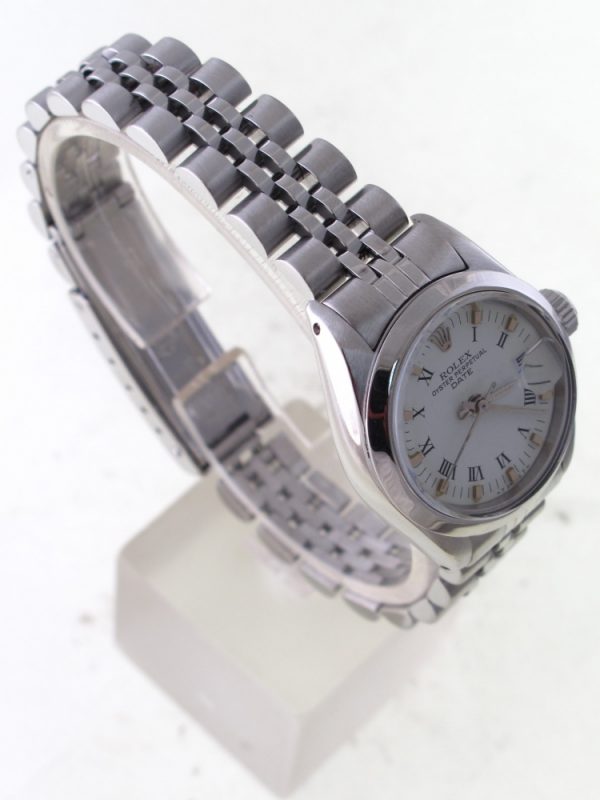 Pre-Owned Rolex Date (1979) Stainless Steel 6916 Left