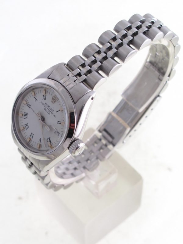 Pre-Owned Rolex Date (1979) Stainless Steel 6916 Right