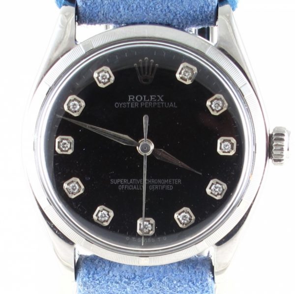 Pre-Owned Rolex Oyster Perpetual (1958) Stainless Steel 1003 Front Close