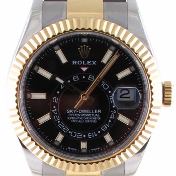 Pre-Owned Rolex Two Tone Sky-Dweller (2019) 326933