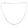 Diamond by the Inch Paper Clip Chain Necklace