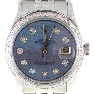 Pre-Owned Rolex Datejust (1964) Stainless Steel 36MM 1601 Front Close