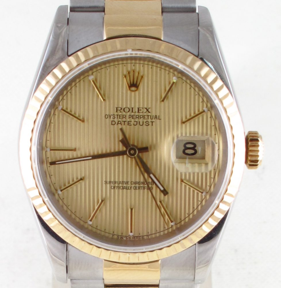 Rektangel Afsky Uddrag Buy Pre-Owned Rolex Datejust (1997) Two Tone 36MM 16233 Online | Arnold  Jewelers