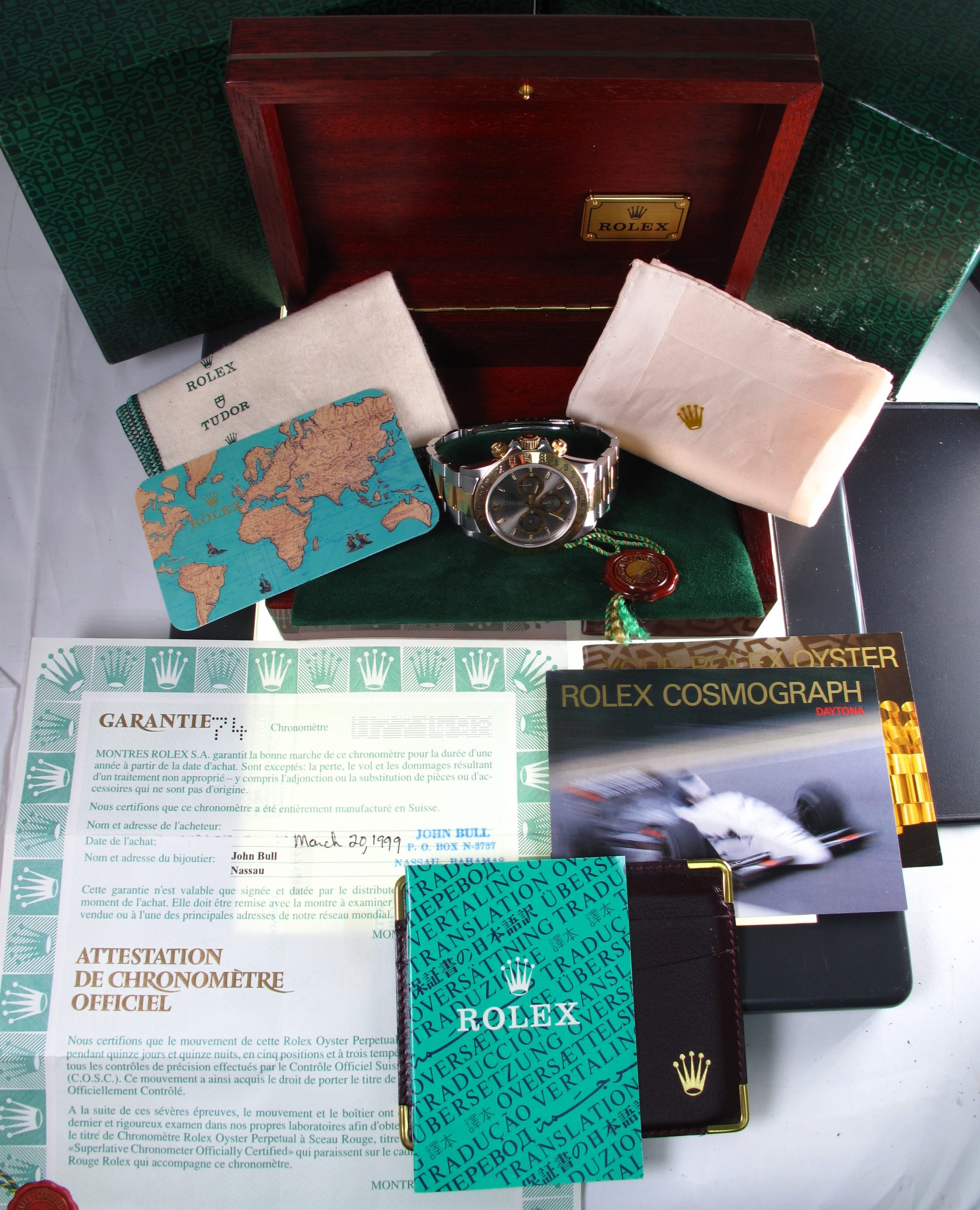 Rolex daytona rouge hot sale