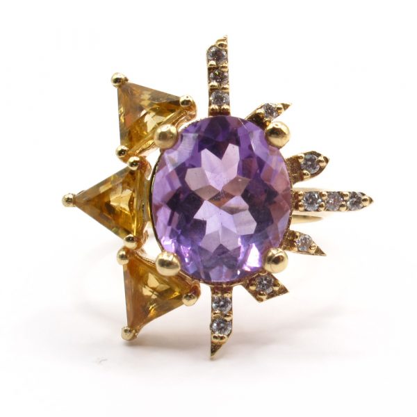 Royal Purple Katarina Marmagioli Ring