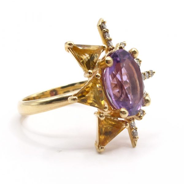 Royal Purple Katarina Marmagioli Ring Side