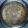 1879-O Morgan Dollar AU58 PCGS Rainbow