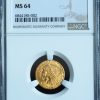 1925-D $2.5 Indian Quarter Eagle MS64