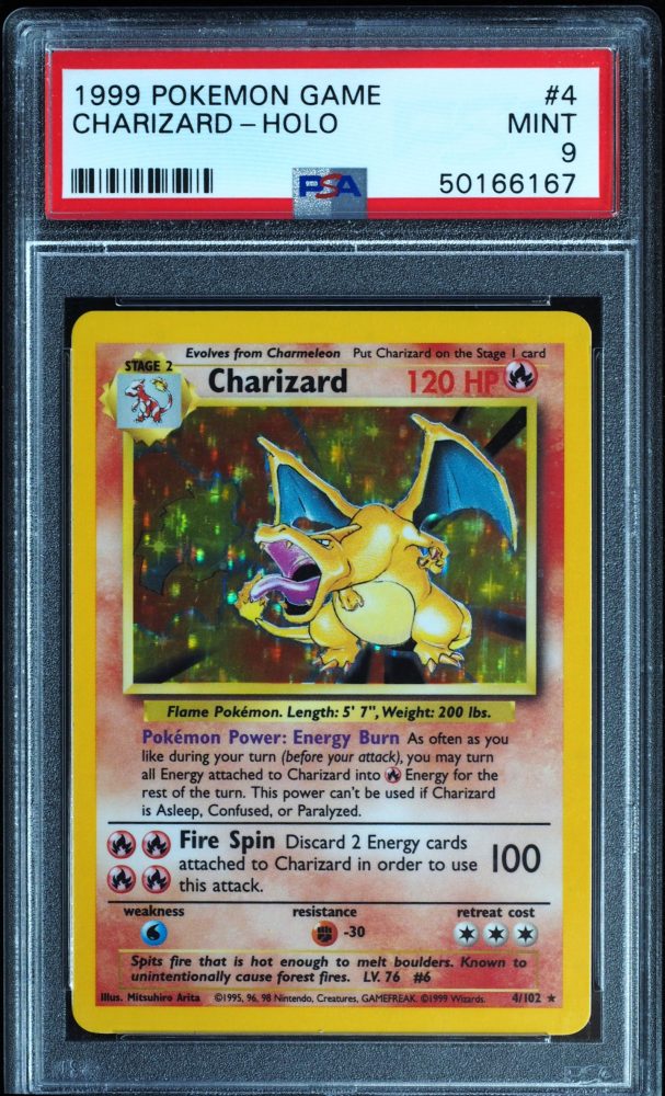 Charizard (4/102), Busca de Cards