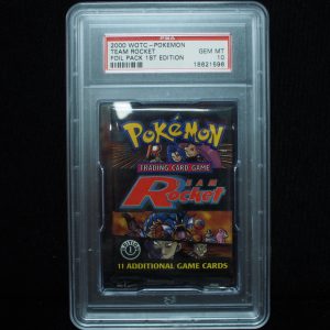 2000 Pokemon 1st Edition Team Rocket Booster Pack
