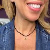 Katerina Marmagioli Strength Ancient Sapphire and Spinel Gold Necklace Worn
