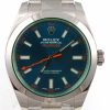 New Old Stock Rolex Milgauss (2019) Stainless Steel 116400GV Front Close