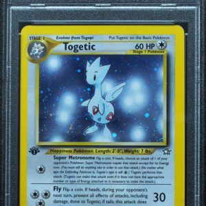 1st Edition Togetic 16/111 Neo Genesis Holo Pokemon Card PSA 9 Mint