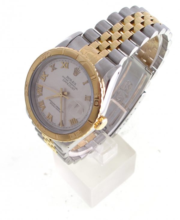 Pre-Owned Rolex Datejust Thunderbird (1990) Two Tone 16233 Left