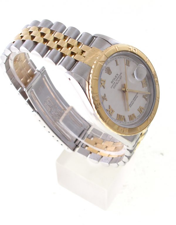 Pre-Owned Rolex Datejust Thunderbird (1990) Two Tone 16233 Right