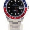 Pre-Owned Rolex GMT Master II (1992) Stainless Steel Model 16710 Front