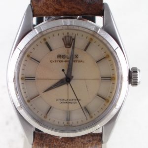 Pre-Owned Rolex Oyster Perpetual (1958) Stainless Steel 6565 Front Close