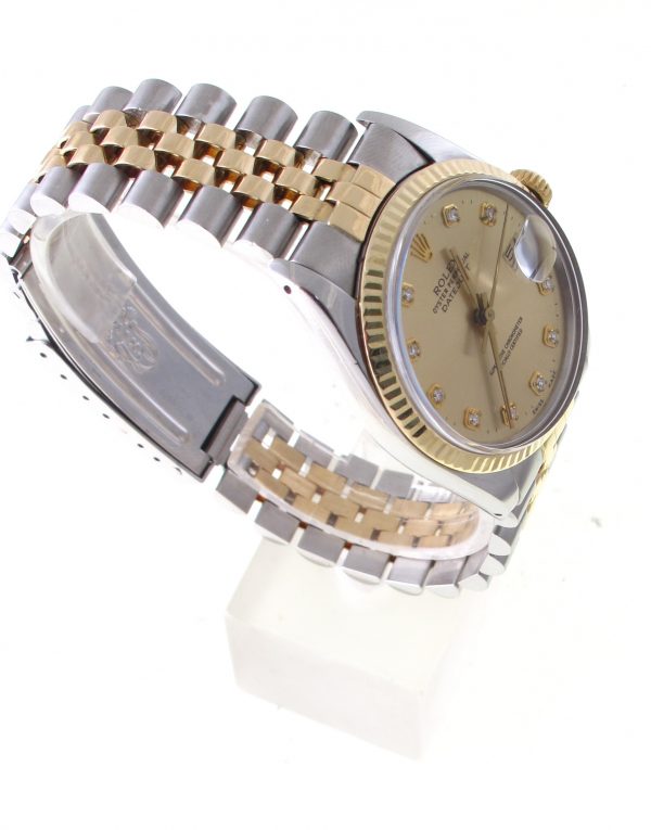 Pre-Owned Rolex Two Tone Datejust (1982) 16013 Right