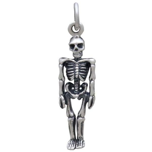 Detailed Skeleton Charm