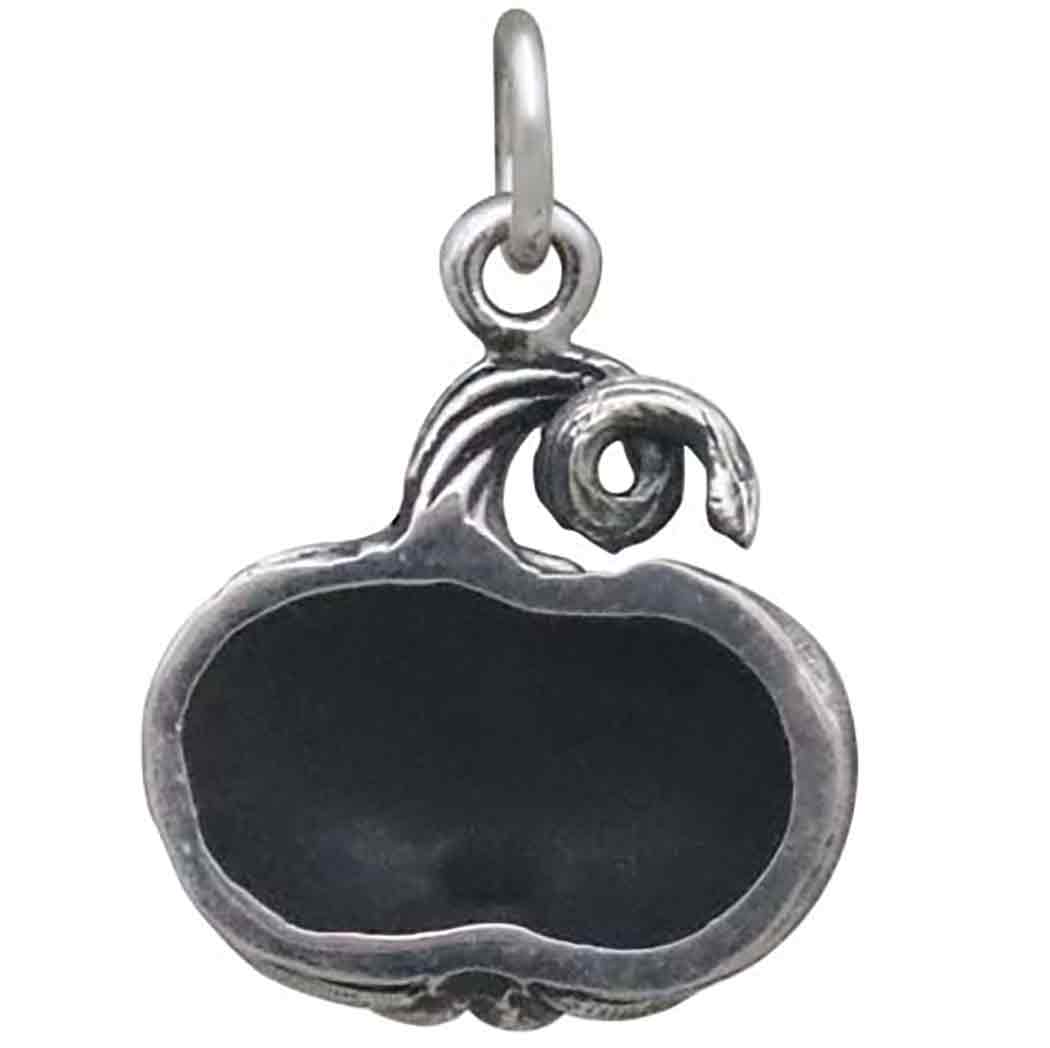 Pumpkin Charm Sterling Silver Pumpkin Charm Sterling Silver