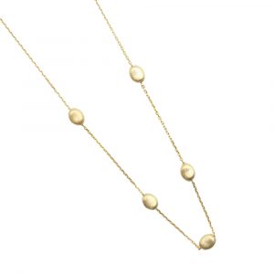 Jelly Belly Gold Necklace Layer Side