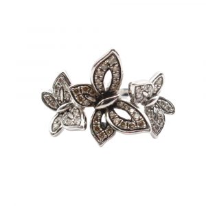 LeVian Creme Brulee Butterfly Ring