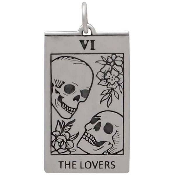 Lovers Tarot Card Charm
