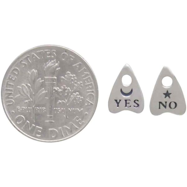 Ouija Stud Earrings Size