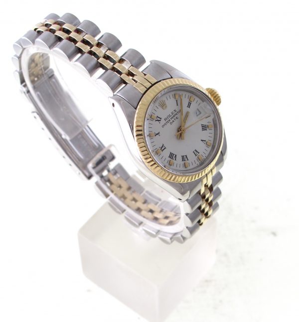 Pre-Owned Ladies Rolex Date (1980) Two Tone Model 6916 Right