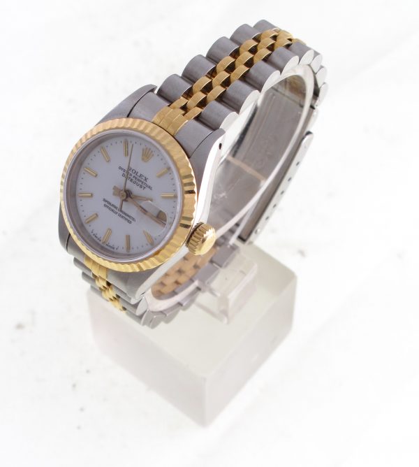 Pre-Owned Ladies Rolex Datejust (1988) Two Tone Model 69173 Left