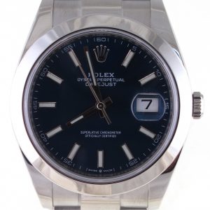 Pre-Owned Rolex Datejust (2020) Stainless Steel#126300 Front Close