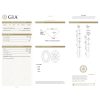 Spectacular Edwardian Diamond Drop Earrings GIA Certification