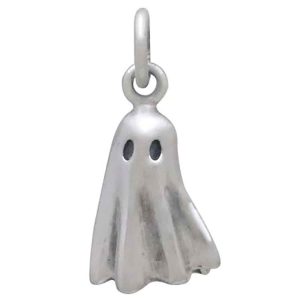 Sterling Ghost Charm