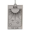 Tarot Card Sun Charm