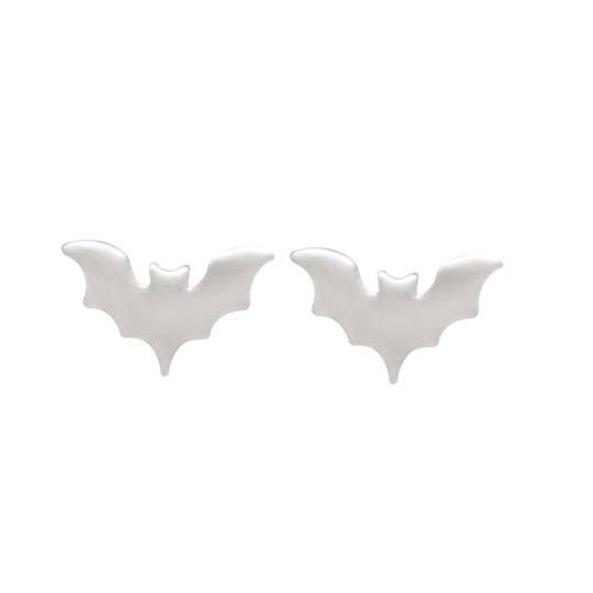 Tiny Bat Earrings Flat