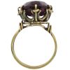 19ct Oval Color Change Sapphire Edwardian Ring 18k Gold Profile