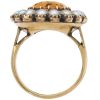 8.38ctw Imperial Topaz Edwardian Ring 14K GIA Profile