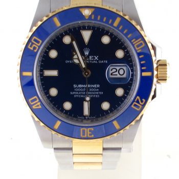 Pre-Owned Rolex Two Tone Submariner (2021) Model 126613LB Front