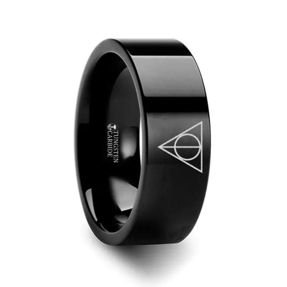 Harry potter mens wedding band deals