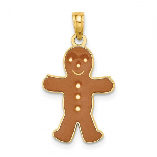 Gingerbread Man Charm Front (1)