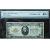 1928 $20 Gold Certificate FR# 2402 CGA 45 Extra Fine