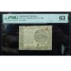 September 26, 1778 $60 Continental Currency FR# CC-86 PMG 63 Choice Uncirculated
