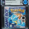 1998 Nintendo Gameboy Pokemon Blue Sealed, New WATA 8.5 A+