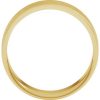 Celestial Yellow Gold Band Profile